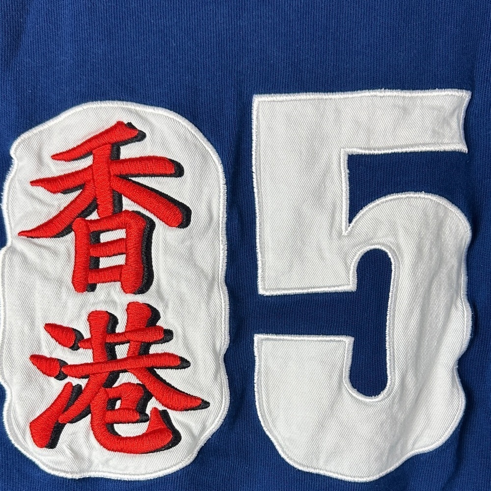 Vintage Hong Kong Rugby Sevens Shirt Sleeve Shirt - Blue, Size Large - Picture 9 of 11